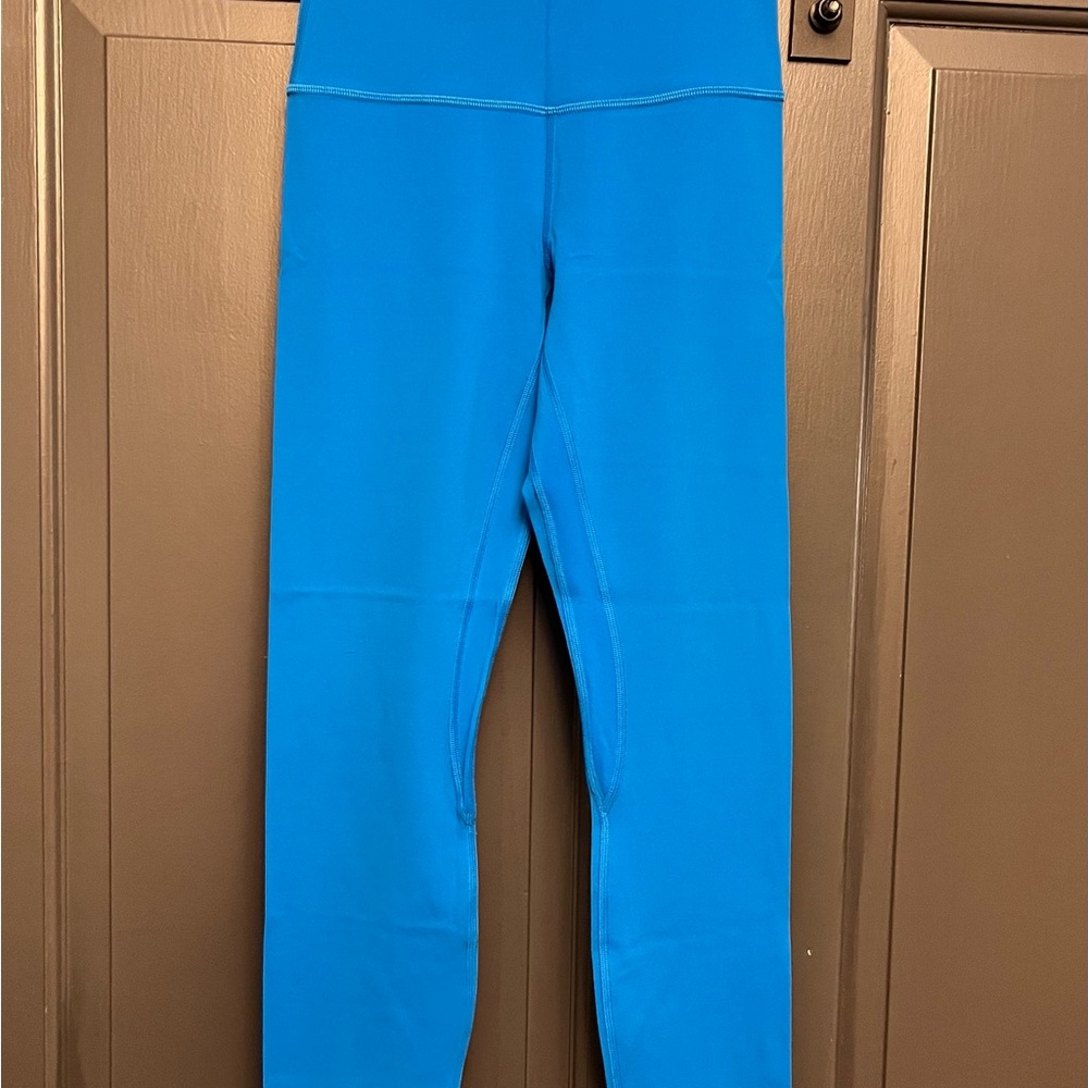 Lululemon Athletica poolside Blue Leggings 25”